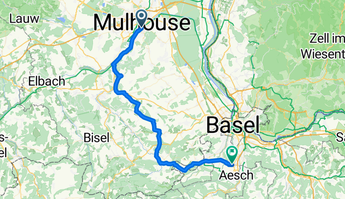 Mulhouse Bahnhof - Reinach