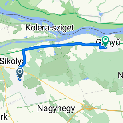 +10 kmDiák út - Arany János utca