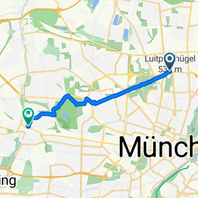 Nietzschestraße nach Am Schützeneck