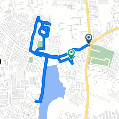 BOLARAMPURAM ROAD to Sri Aurobindo Colony