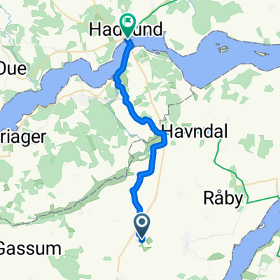 Ærteholmsvej, Gjerlev J to Randersvej, Hadsund