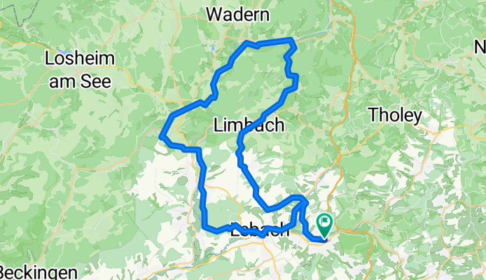 RW 57km Epp- Calmesweiler-Aschb.- Niedersaubach-Limbach-Krettnisch-Bardenb.-Büschf.-Michelb.-Schmelz-Lebach-Aschb.- Calmesweiler-Epp.