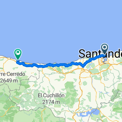 6 Santander - Llanes km 105