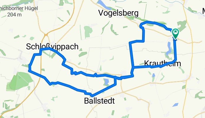 Am Seifertsberg nach Am Seifertsberg