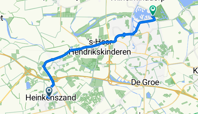 Dorpsstraat naar Krukweg