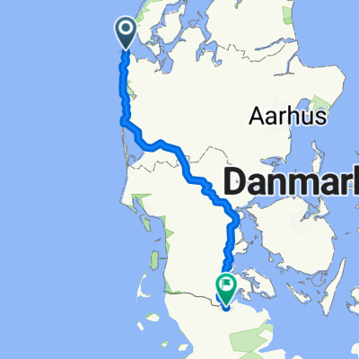 Drivvejen, Harboøre to E6, Flensburg