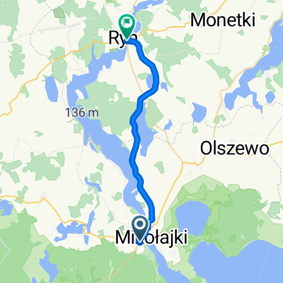 Leśna, Mikołajki nach M Kopernika, Ryn