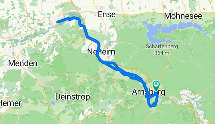 Arnsberg - Wickede - Arnsberg RTRW