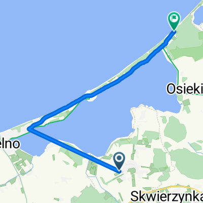 Błękitna do Leśna