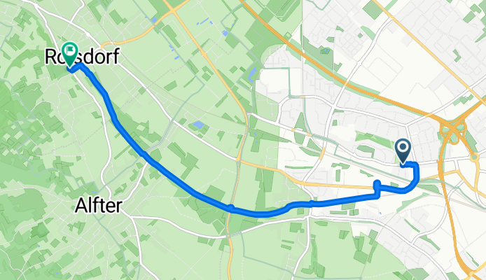 Hohe Straße, Бонн до Siefenfeldchen, Борнхайм