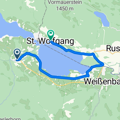 Wolfangsee kör 1.szakasz