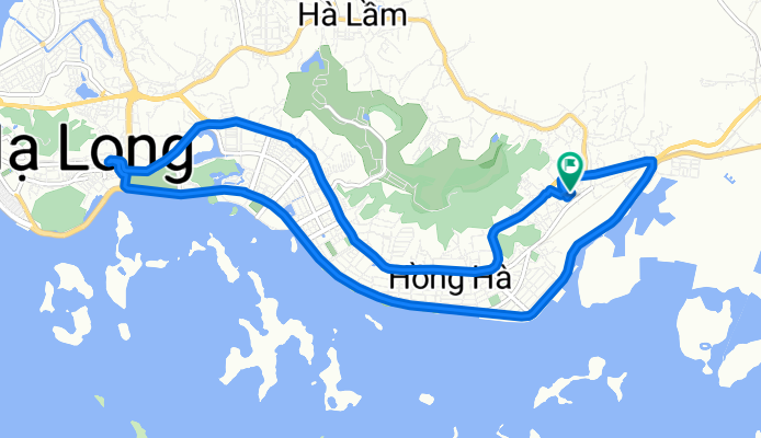 Ngõ 94 Nguyễn Văn Cừ, TP. Hạ Long to Ngõ 88 Nguyễn Văn Cừ, TP. Hạ Long