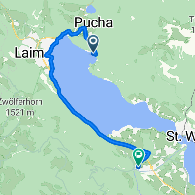 Wolfangsee kör 2.szakasz