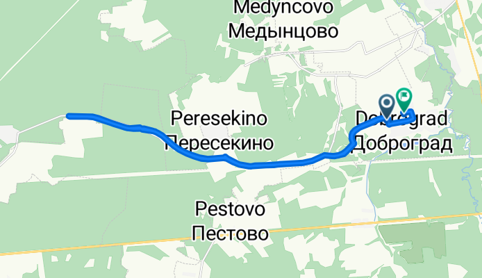 Гороженово, Муниципальный Район Ковровский до Гороженово, Муниципальный Район Ковровский