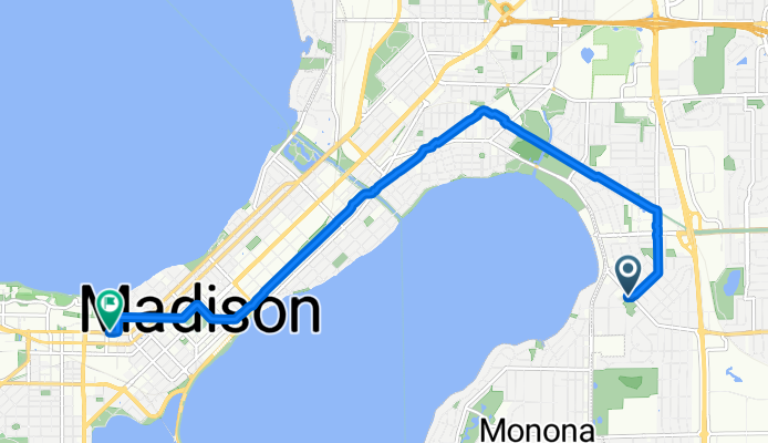 Buckeye Rd, Madison to University Ave, Madison