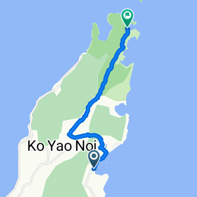 Route in Amphoe Ko Yao