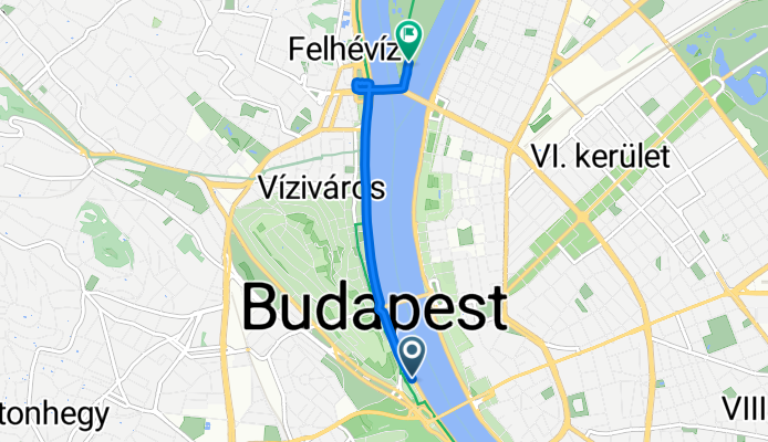Várkert rakpart, Budapest - Schulek Frigyes sétány, Budapest