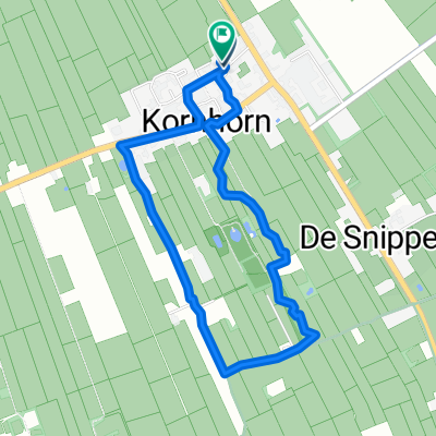 Hörnhuusstraat, Kornhorn naar Hörnhuusstraat, Kornhorn