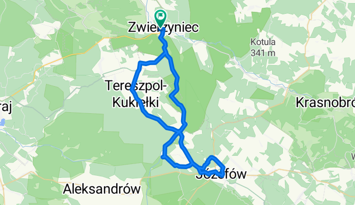 Miodowa-Stawy Echo-Józefów