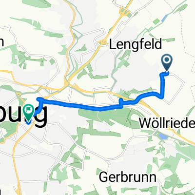 Friedrich-Bergius-Ring, Würzburg nach Annastraße, Würzburg