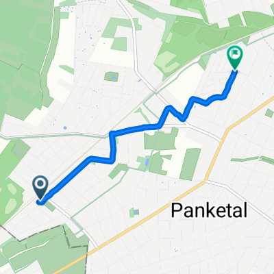 Heinestraße, Panketal nach Oderstraße, Panketal