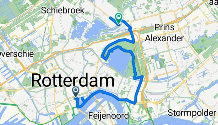 Schiedamse Vest, Rotterdam to Molenhoek, Rotterdam