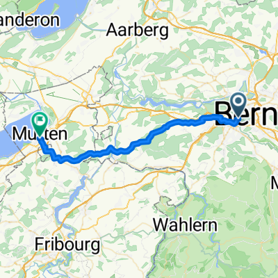 Spitalgasse, Bern nach Schlossgasse, Murten