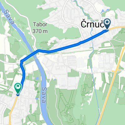 Dunajska cesta to Kušarjeva ulica
