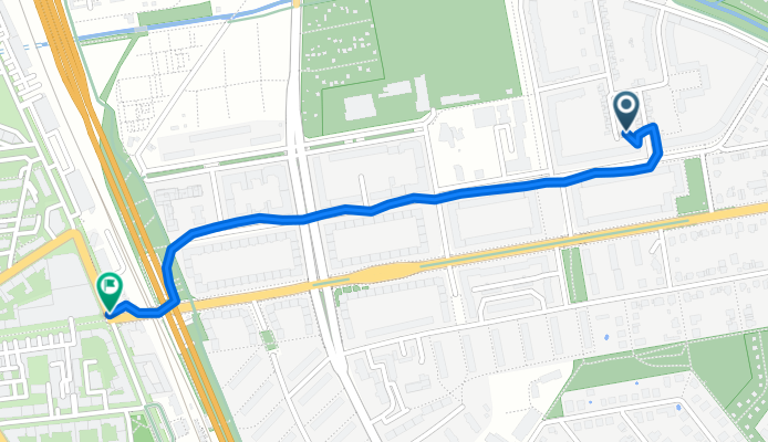 Tile-Brügge-Weg, Berlin nach Buddestraße, Berlin