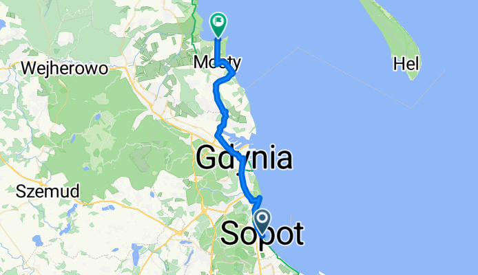 Powsta艅c贸w Warszawy, Sopot do Morska, Rewa