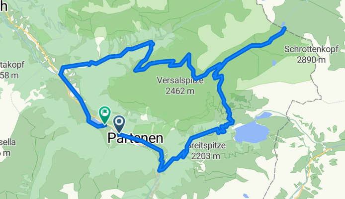 Montafonerstraße 53a nach Außerbofa