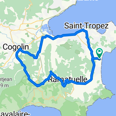 Route in Ramatuelle
