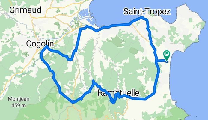 Route in Ramatuelle