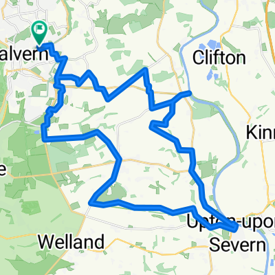 Waterside, Worcester to Guarlford Road, Malvern