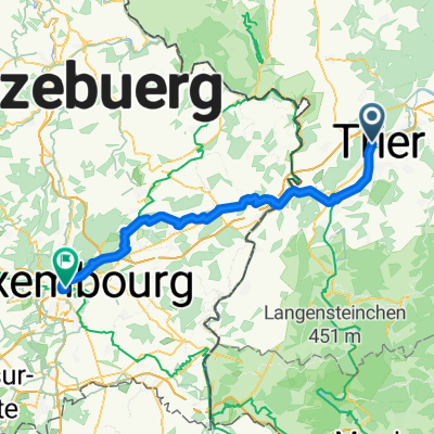Trier to Luxembourg