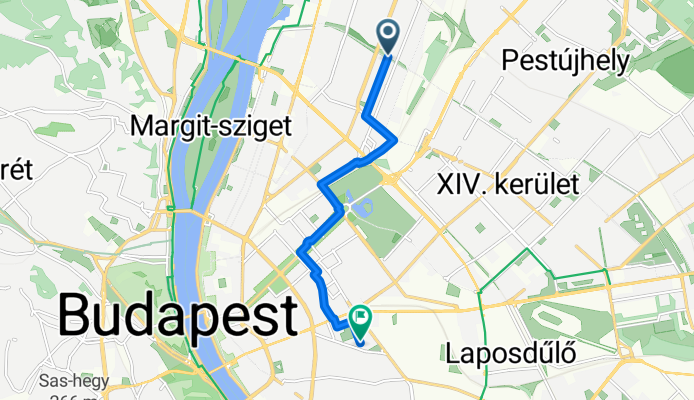 Route to Budapest