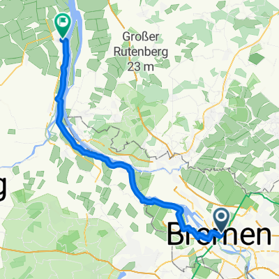 Bahnhofsplatz, Bremen nach Breite Straße, Brake (Unterweser)