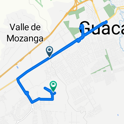 De Transversal a Residencias Bosque Real
