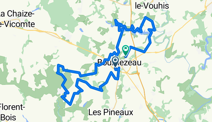 De Rue des Acacias à Rue du Stade