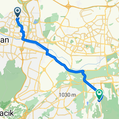 543. Sokak to Bilkent Bulvarı No:1