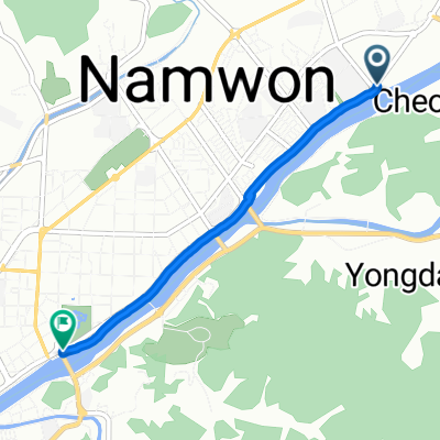 월락동, 남원시에서 천거동, 남원시까지