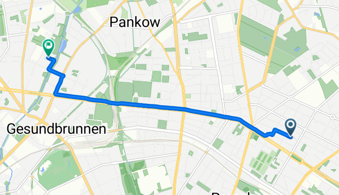 Lehderstraße nach Zechliner Straße