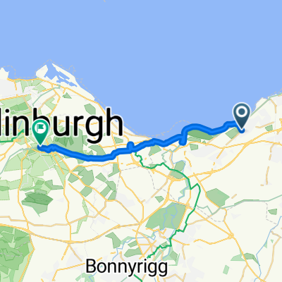 Prestonpans to Edinburgh