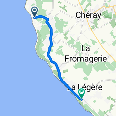 Rue de l'Océan À Domino nach Route des Grands Coutas