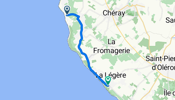 Rue de l'Océan À Domino nach Route des Grands Coutas