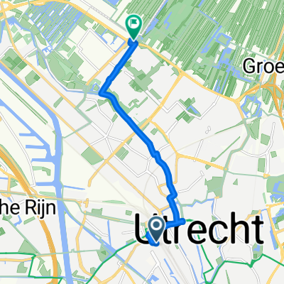 Route in Utrecht