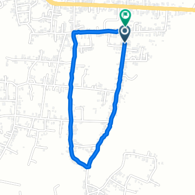 Route to Jalan Ampera