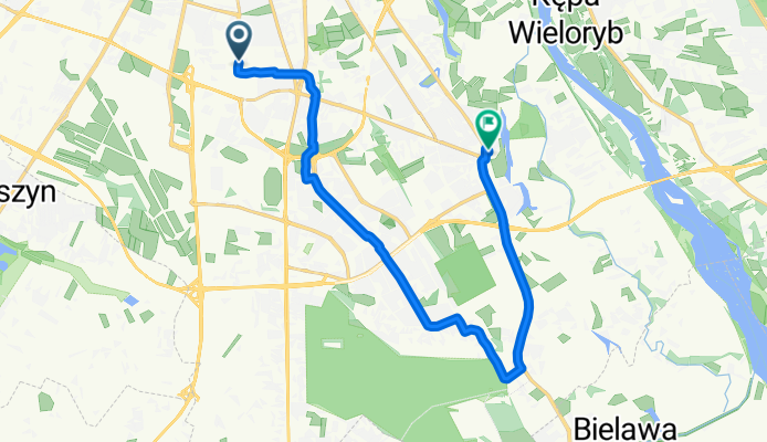 Konstruktorska, Warsaw to S Kostki Potockiego, Warsaw