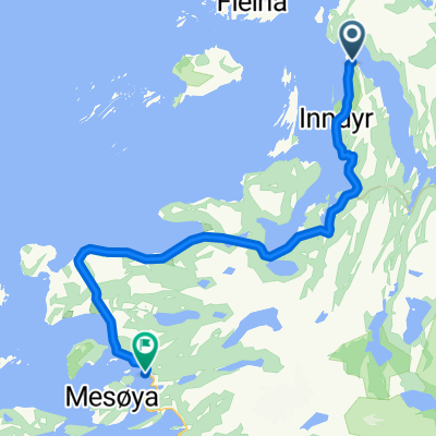 Sundsveien, Inndyr to Havneveien, Ørnes