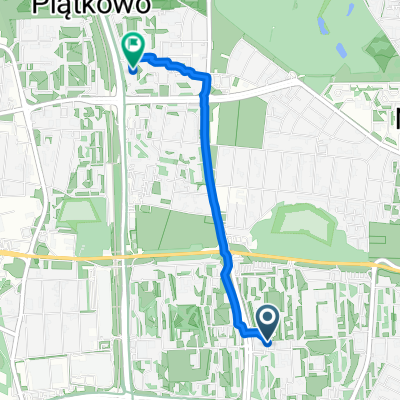 Osiedle Wichrowe Wzgórze, Poznań do Osiedle Bolesława Śmiałego, Poznań
